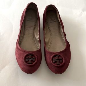 Tory Burch Suede Flats -7